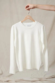St Tropez Mila Long Sleeve Pullover | Ice