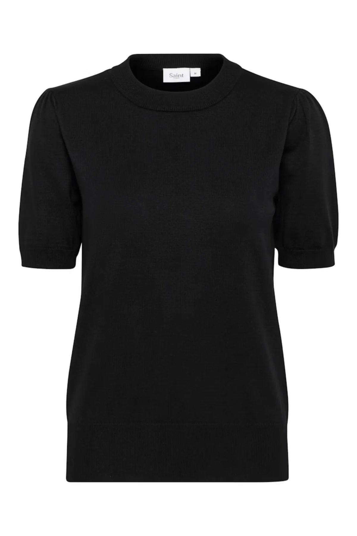Saint Tropez Mila Short Sleeve Pullover | Black