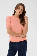 Mils Short Sleeve Pullover | Blooming Dahlia