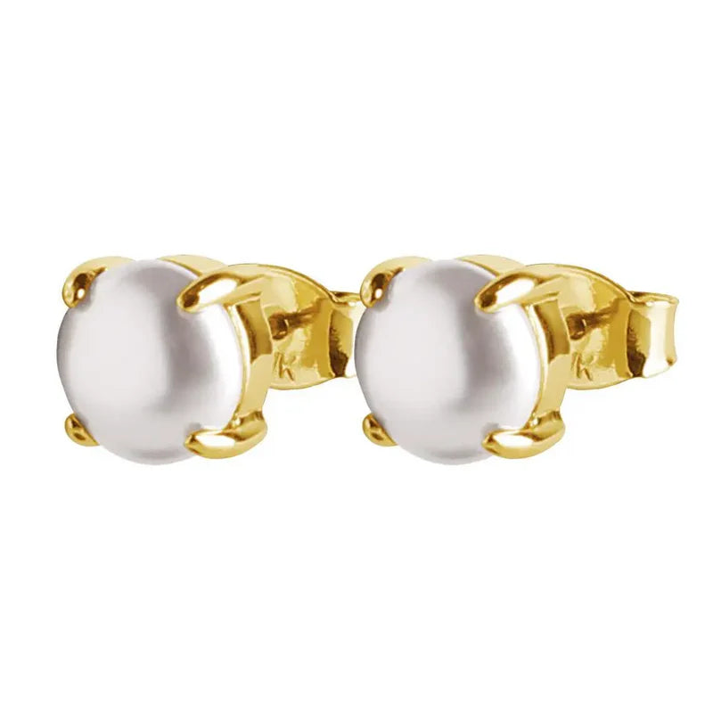 Dyrberg Kern Mitzi Studs | Pearl Gold