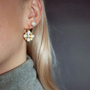 Dyrberg Kern Mitzi Studs | Pearl Gold