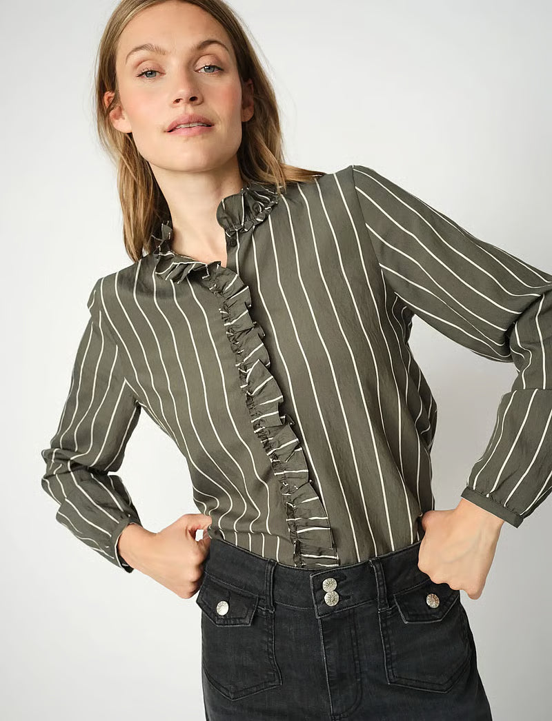 Mos Mosh Billy Stripe Shirt | Urban Chic