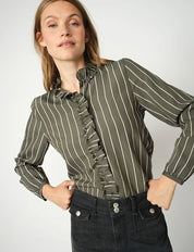 Mos Mosh Billy Stripe Shirt | Urban Chic