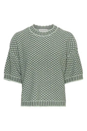 MSCH Catina Short Sleeve Pullover | Bok Choy Wreath
