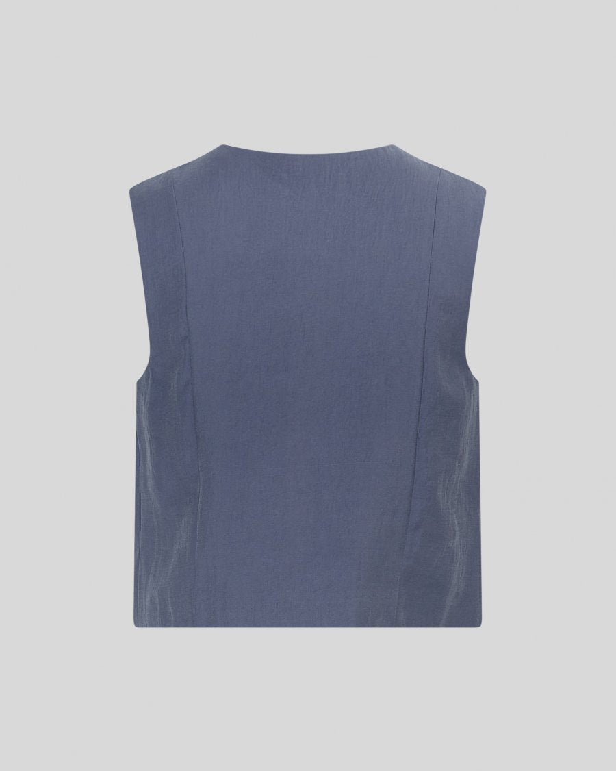 MSCH Frode Waistcoat | Vintage Indigo