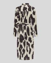 MSCH Karalie Jusia Shirt Dress | Licorice Leo