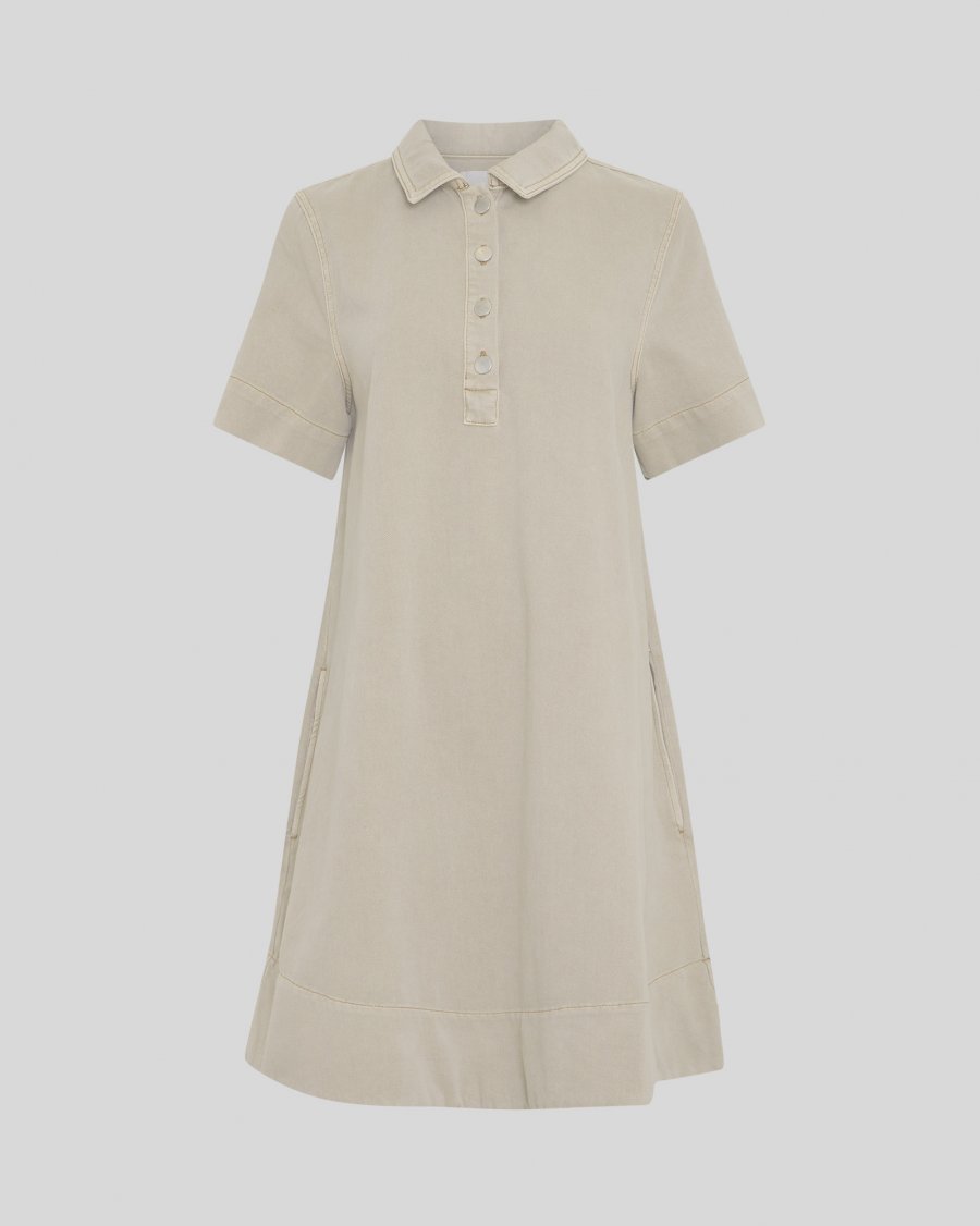 MSCH Lio Short Sleeve Dress | Sand Wash
