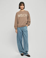 MSCH Mela Briena MSCH Sweatshirt | Mountain Oatmeal