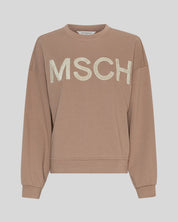 MSCH Mela Briena MSCH Sweatshirt | Mountain Oatmeal