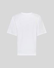 MSCH Theana Organic Icon Logo Tee | White Black