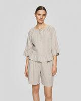 MSCH Viana Ginia High Waist Shorts | Sand Melange
