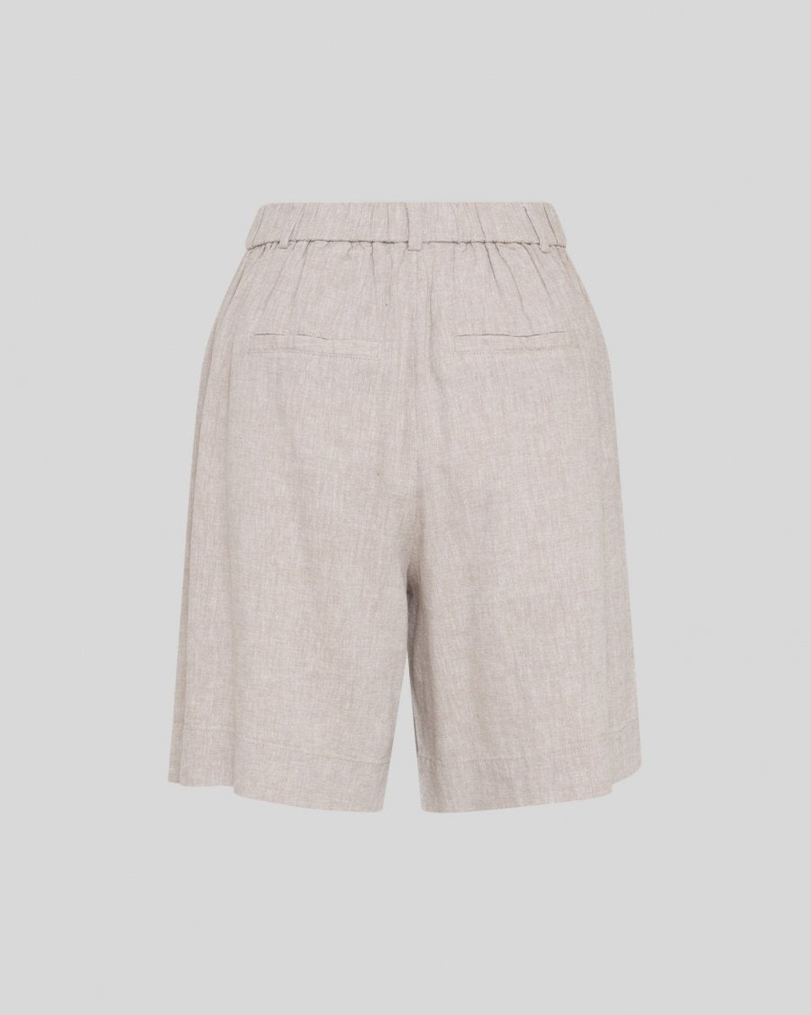 MSCH Viana Ginia High Waist Shorts | Sand Melange