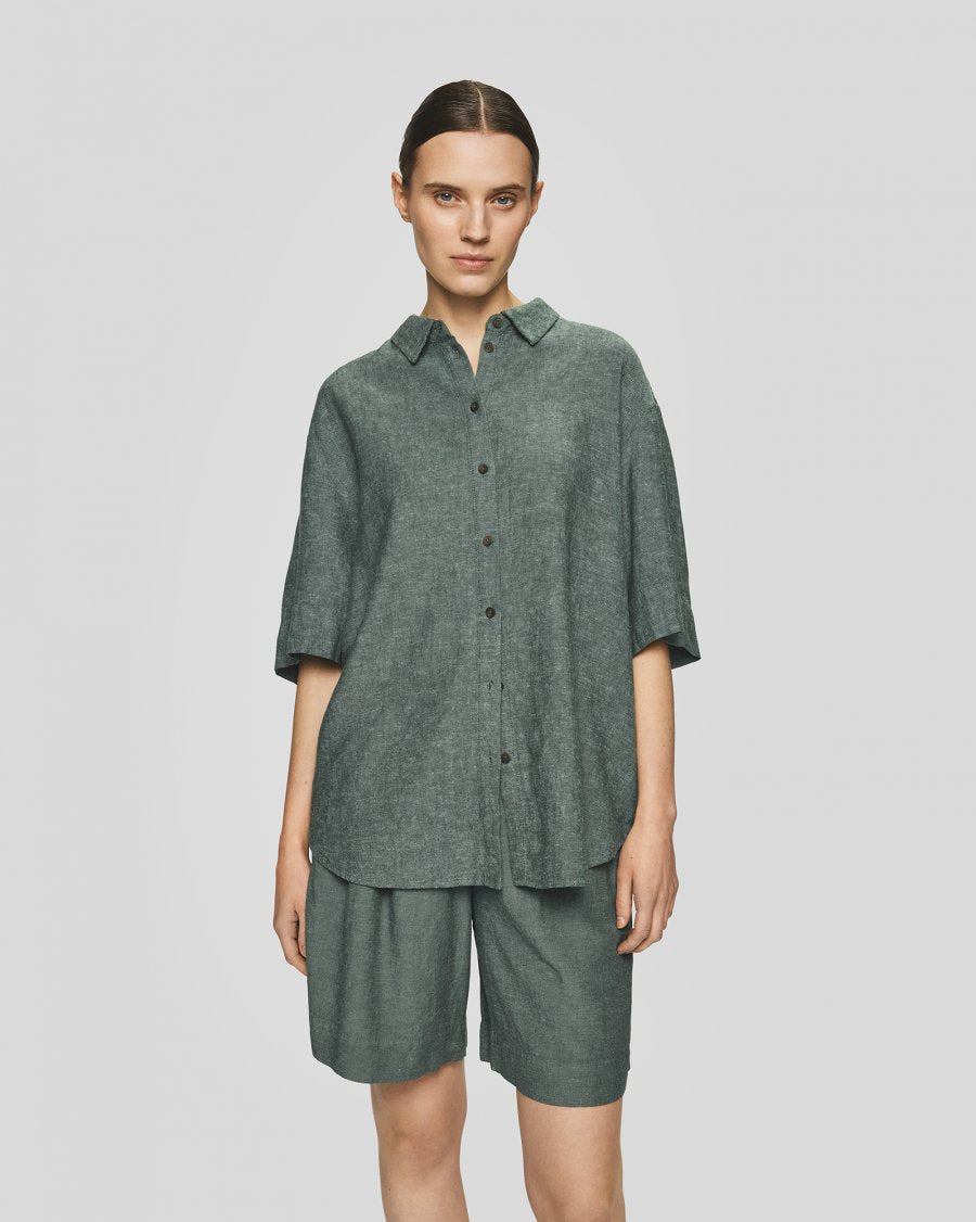 MSCH Viana Ginia High Waist Shorts | Laurel W Mel