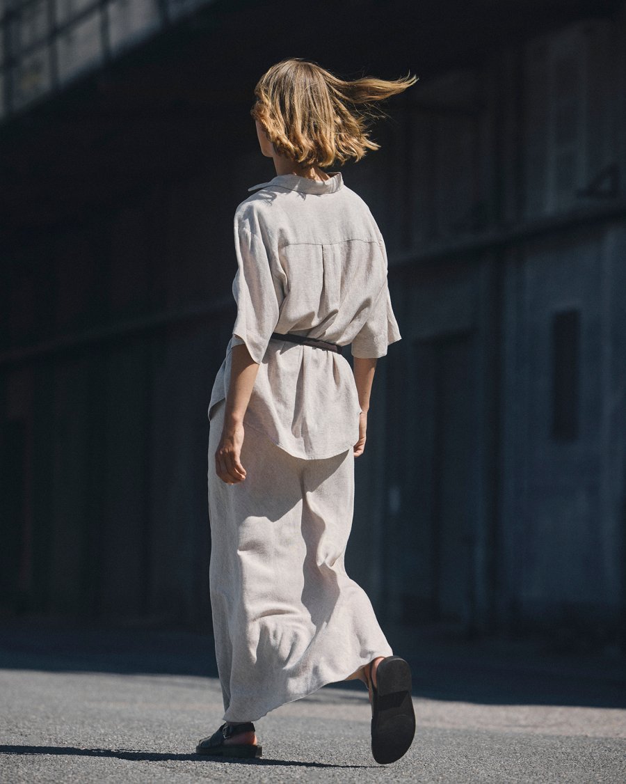 MSCH Viana Ginia Skirt | Sand Melange