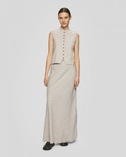 MSCH Viana Ginia Skirt | Sand Melange