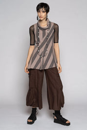 Dogstar Celi Top | Taupe Stripe