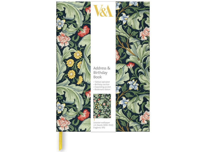Leicester Wallpaper Address & Birthday Book