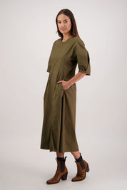 Briarwood River Dress | Khaki