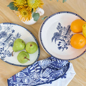Annabel Trends Ceramic Platter | Navy