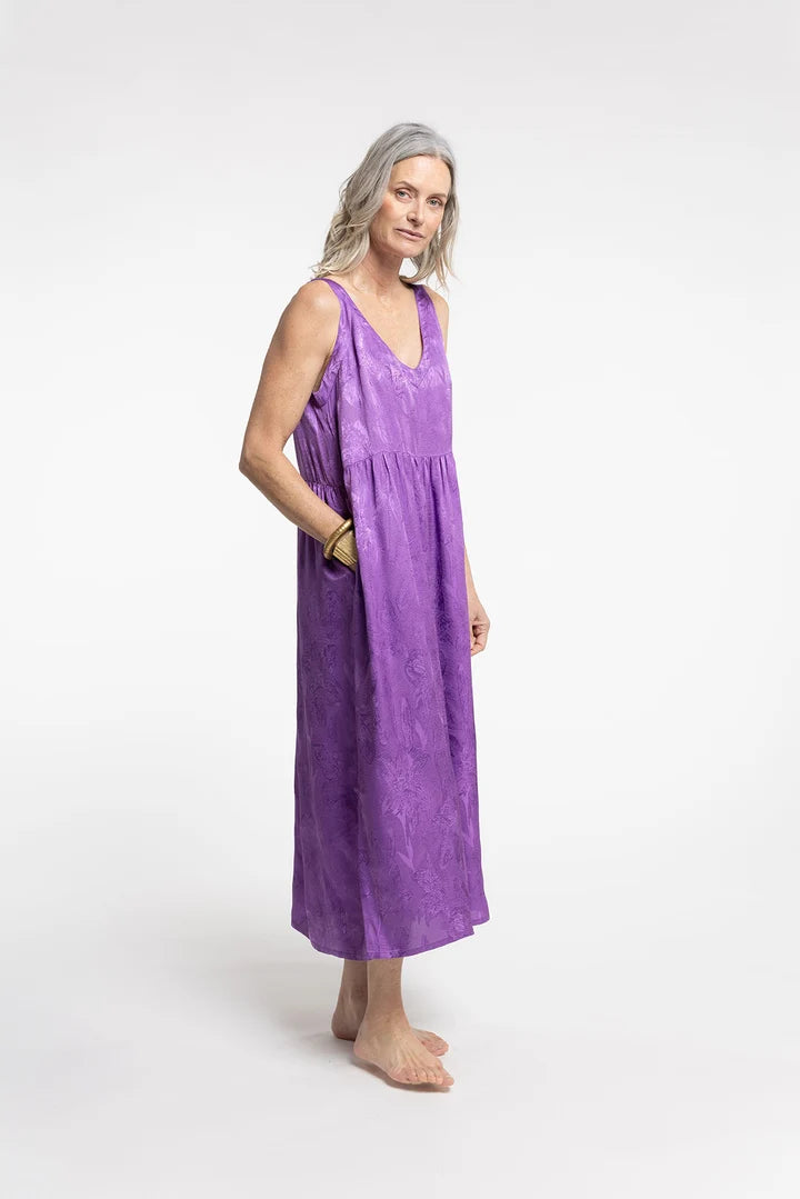 New Lands Marvel Dress | Purple