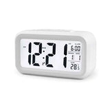 Olympic Plastic Case Clock | White