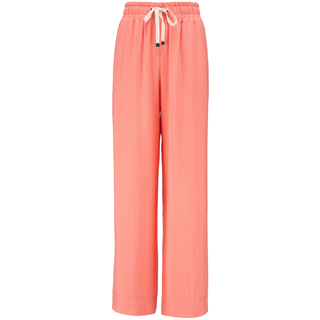 Moke Indiana Wide Leg Pant | Sunset Coral