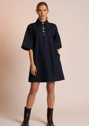 Neris Ora Dress | Indigo