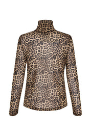 Lollys Laundry Orie Top | Leopard Print