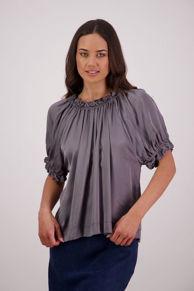 Briarwood Teddy Top | Silver