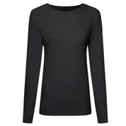 Moke Lina Womens Long Sleeve Knit | Black