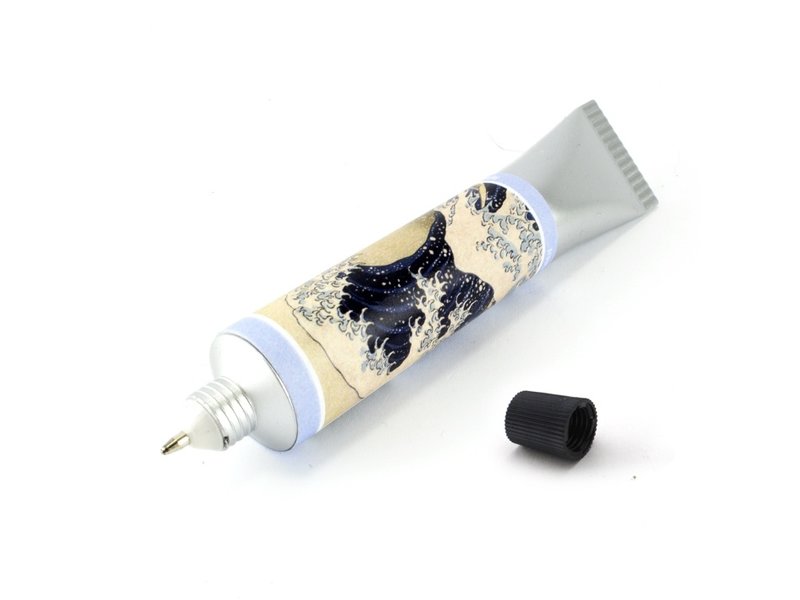 Paint Tube Pen | Hokusai The Great Wave