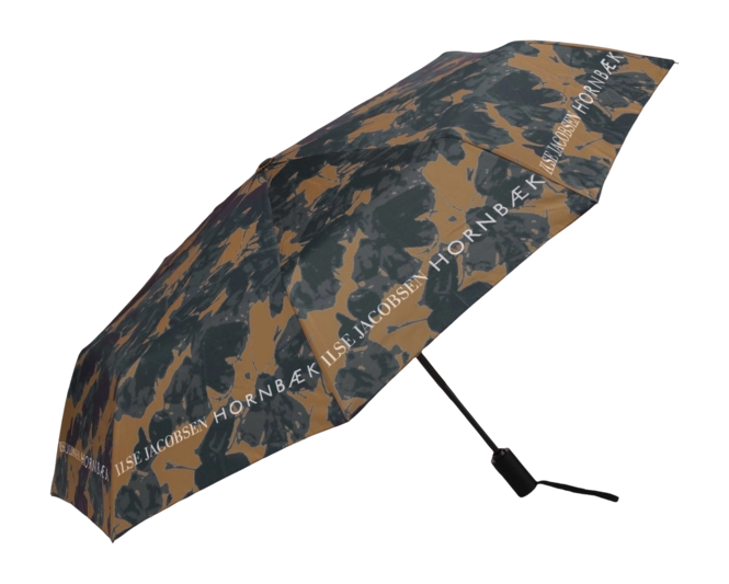 Ilsa Jacobsen Logo Umbrella | Beige Butterfly