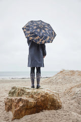 Ilsa Jacobsen Logo Umbrella | Beige Butterfly