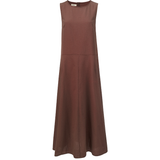 Moke Anna Drop Waist Dress | Cocoa