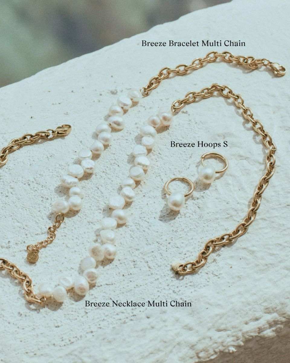Edblad Breeze Bracelet Multi Chain | Gold