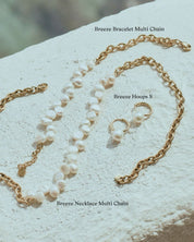 Edblad Breeze Bracelet Multi Chain | Gold