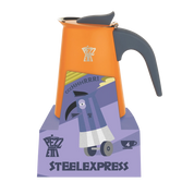 Pezzetti Steel Express Stove Top Coffee Maker | Flame