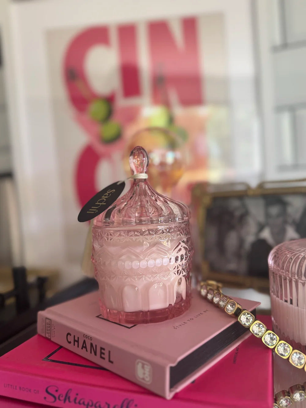 Sachii Lilah Candle | Pink