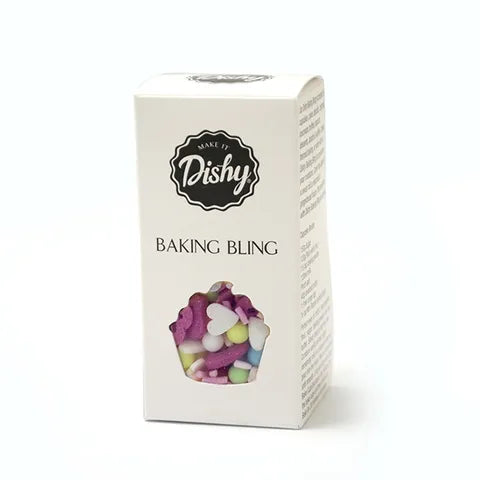 Dishy Natural Sprinkles Pink Confetti