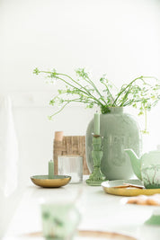 Pip Studio Metal Vase | Green 32cm