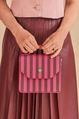 Pip Studio Frances Crossbody Bag | Pink Stripe