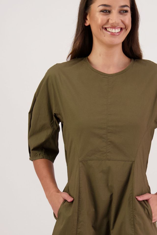 Briarwood River Dress | Khaki