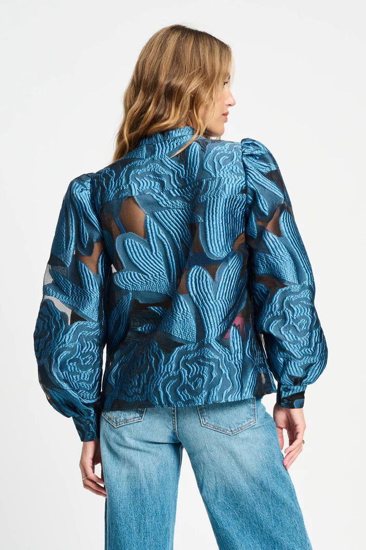 Pom Amsterdam Organza Dashing Nights | Blue