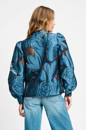 Pom Amsterdam Organza Dashing Nights | Blue