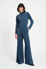 Pom Amsterdam Glitter Dawn Pants | Dawn Blue