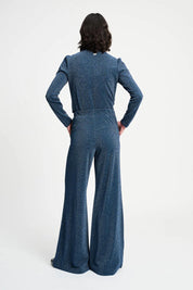 Pom Amsterdam Glitter Dawn Pants | Dawn Blue