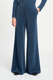 Pom Amsterdam Glitter Dawn Pants | Dawn Blue
