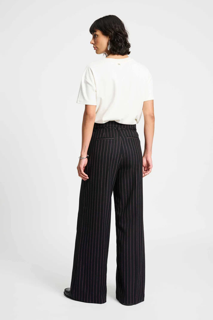 Pom Amsterdam Pants | Noir Striped
