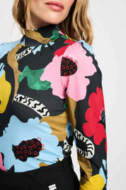 Pom Amsterdam Turtle Neck | Autumn Garden