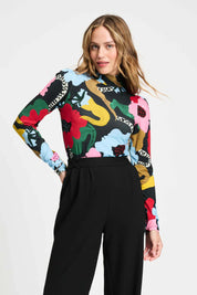 Pom Amsterdam Turtle Neck | Autumn Garden